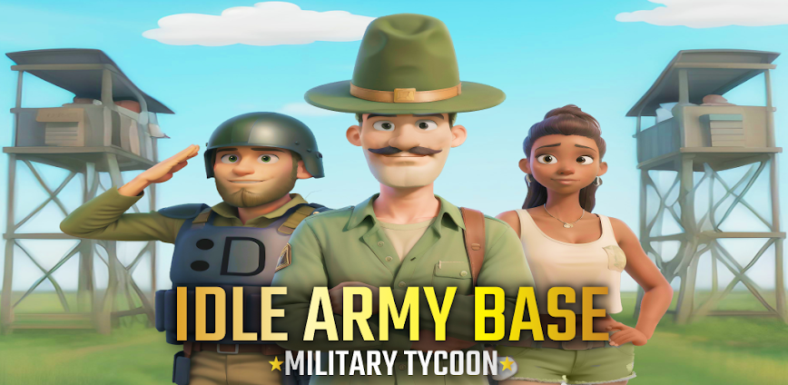 Idle Army Tycoon Military Base