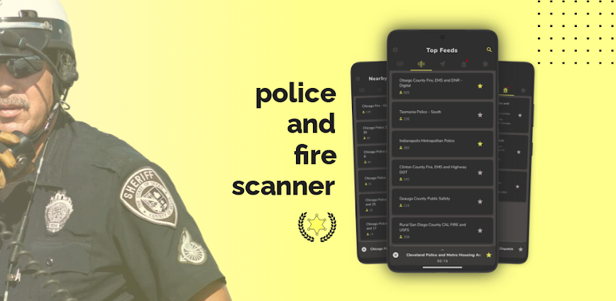 Police Scanner Radio: Fire&EMS