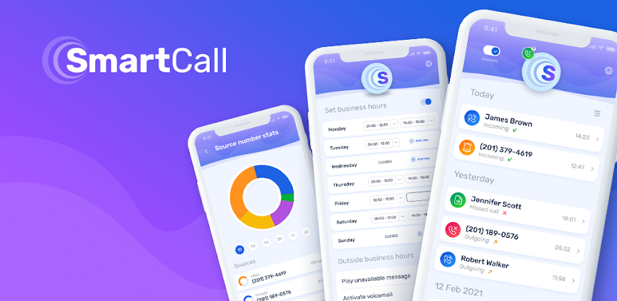 SmartCall: Second phone number