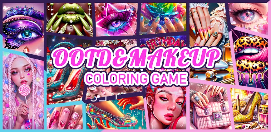 Makeup & OOTD Coloring Games