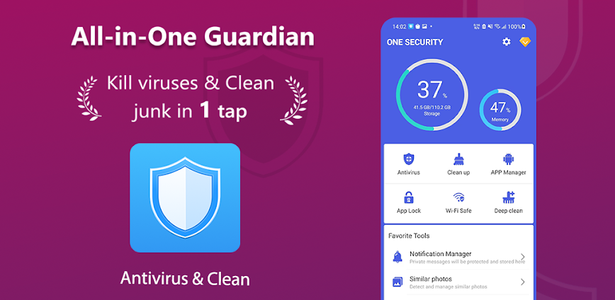 ONE Security: Antivirus &Clean