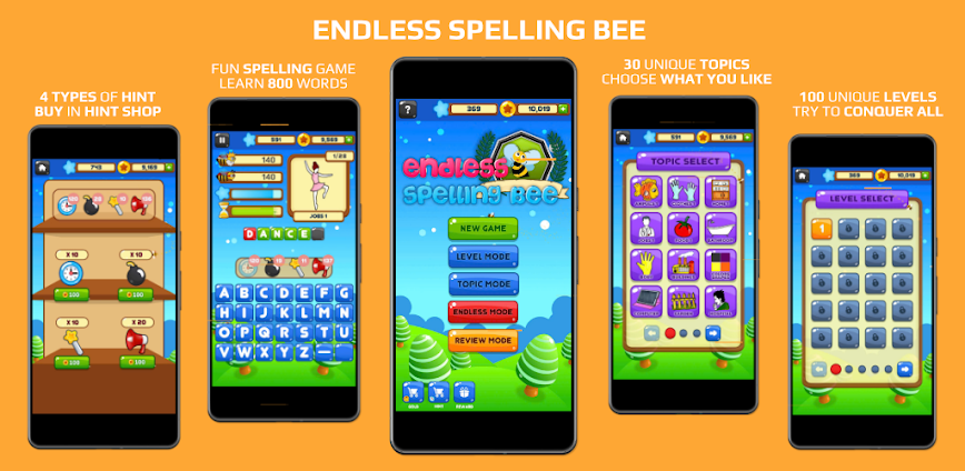 Endless Spelling Bee