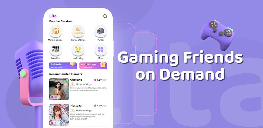 Lita – Meet Gamer Friends
