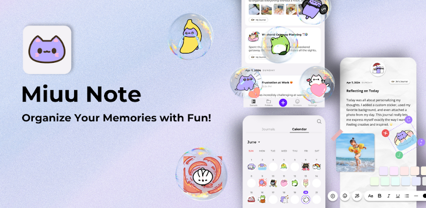 Miuu Note: Cute Diary Journal