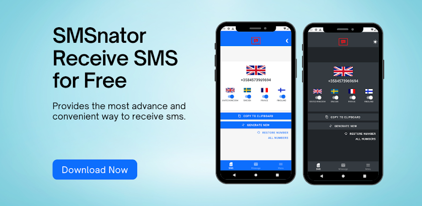 SMSnator – Temp Number