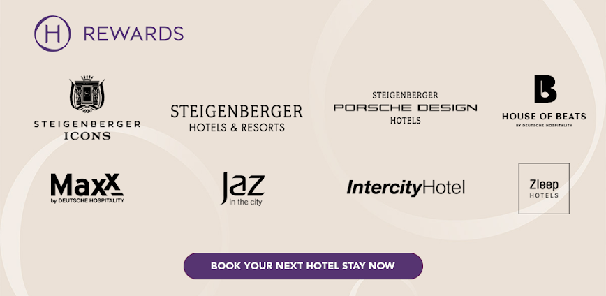 H Rewards: Book a hotel stay