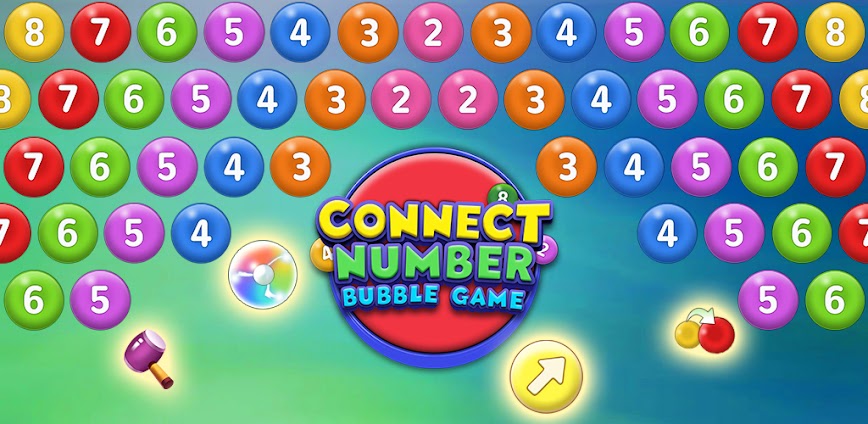 Connect Number – Bubble Game