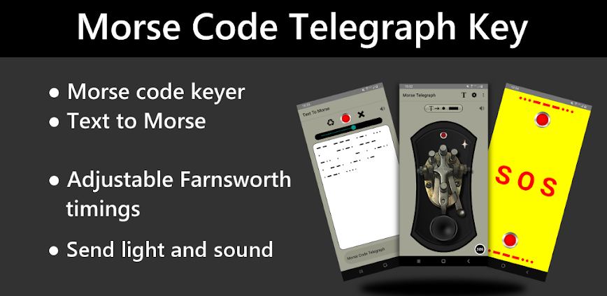 Morse Code Telegraph Keyer