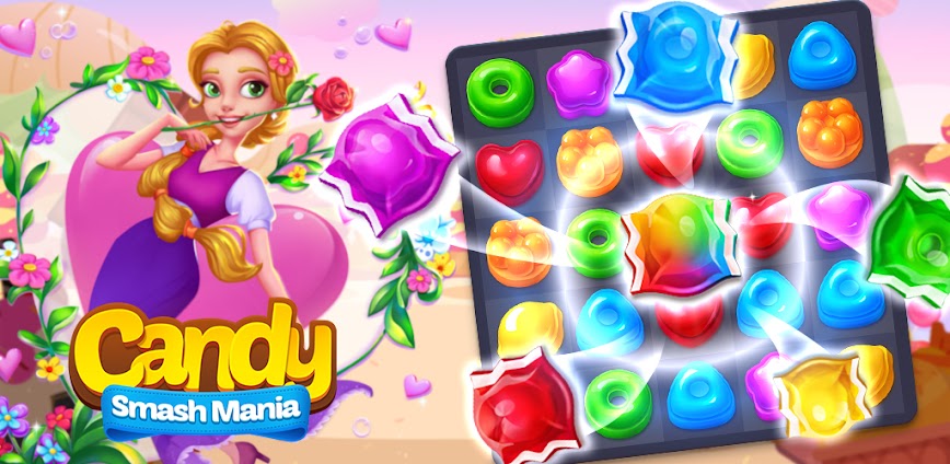 Candy Smash Mania: Match 3 Pop