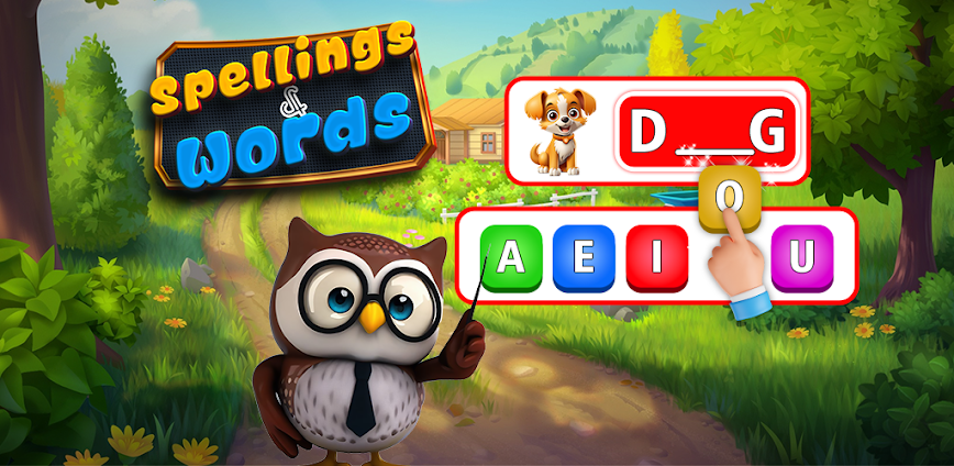 Spellings & Words : Kids Game