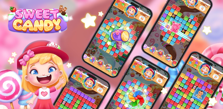 Sweet Candy : Match 3 Puzzle