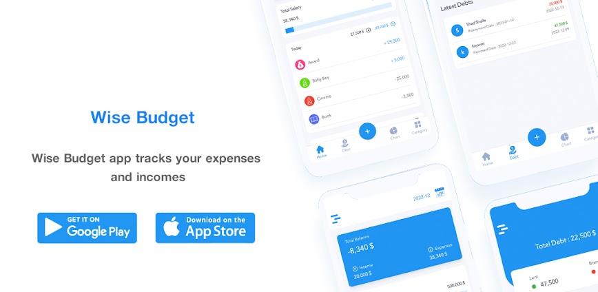 Wise Budget: Spending & Debts