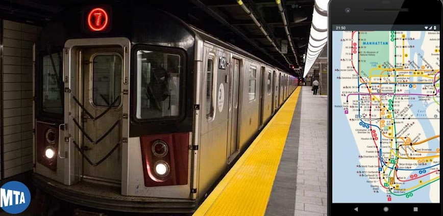 Map of NYC Subway