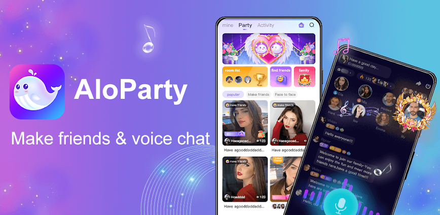AloParty – Voice Chat Room