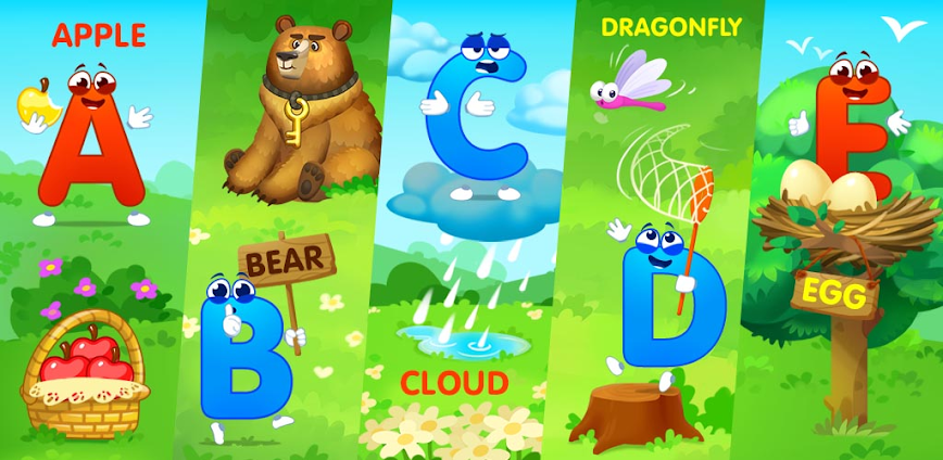 ABC kids! Alphabet, letters