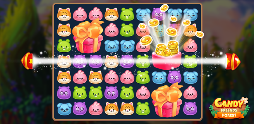 Candy Friends Forest : Match-3