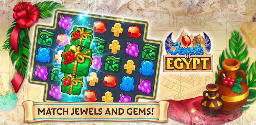 Jewels of Egypt・Match 3 Puzzle