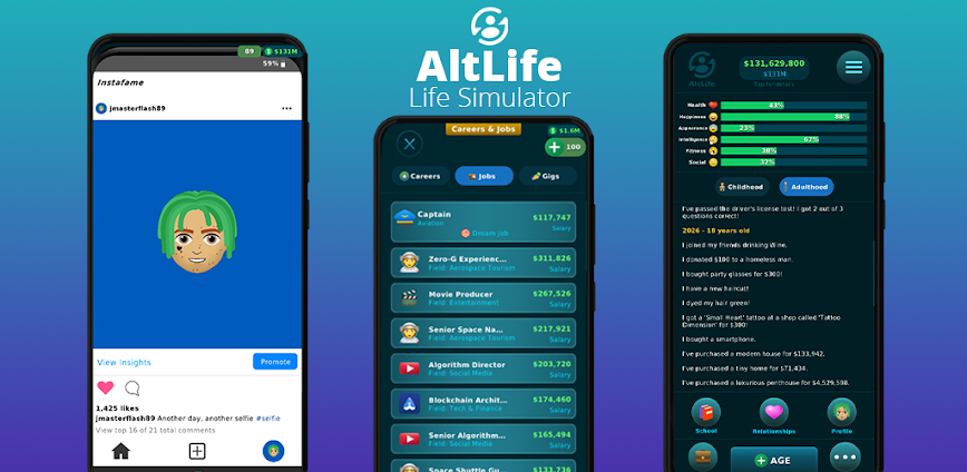 AltLife – Life Simulator