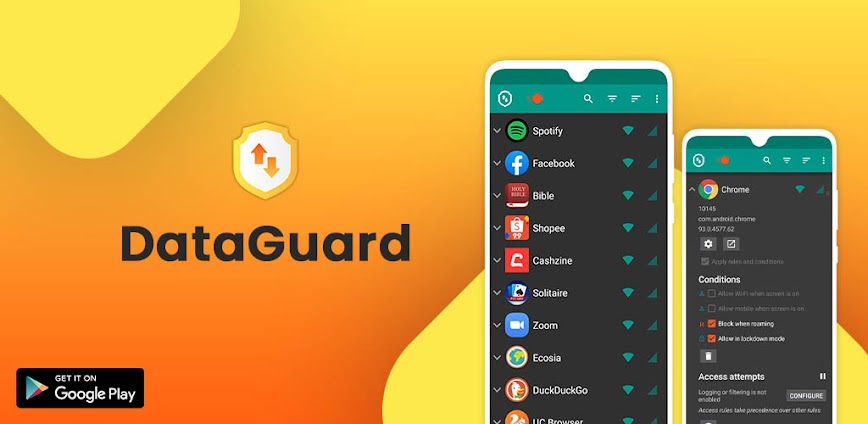 DataGuard No Root Firewall, In