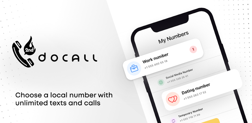 DoCall: Text + 2nd Number Call