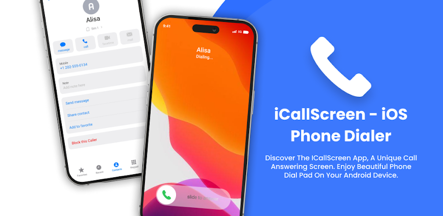 iCallScreen – iOS Phone Dialer