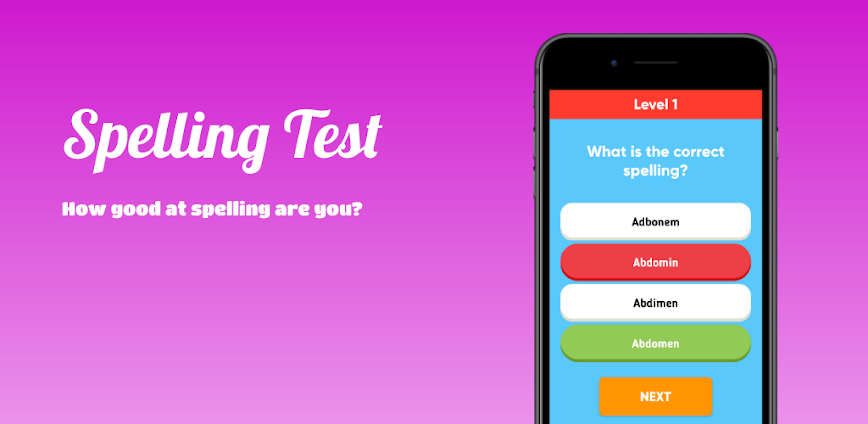 Spelling Test Quiz