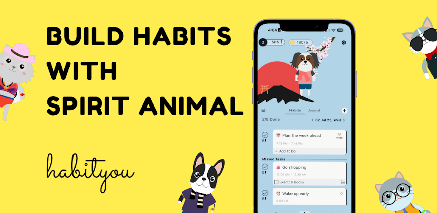 Habit Tracker n Pets: HabitYou