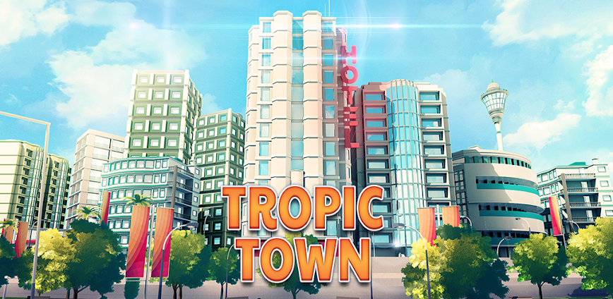 Town Building Games: Tropic Ci
