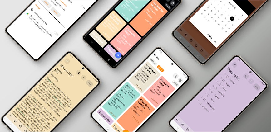 Notes, to-do lists