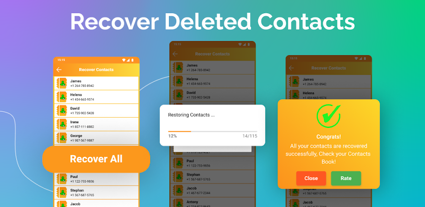 Recover Deleted Contacts