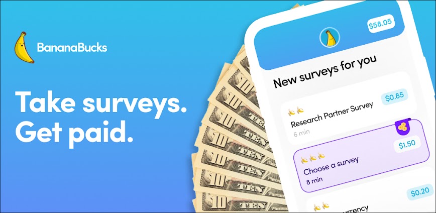 BananaBucks – Surveys for Cash