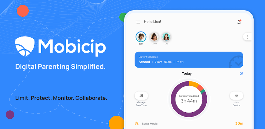Parental Control App: Mobicip