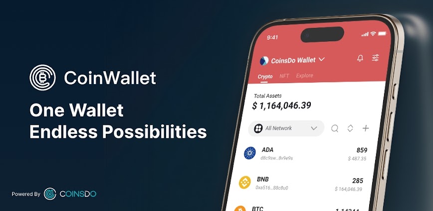 CoinWallet: BTC USDT Wallet