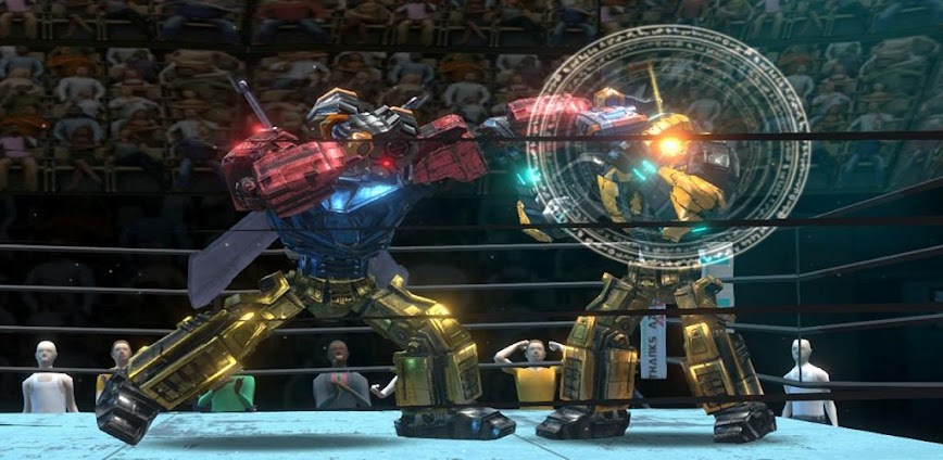 Real Robot Ring Boxing