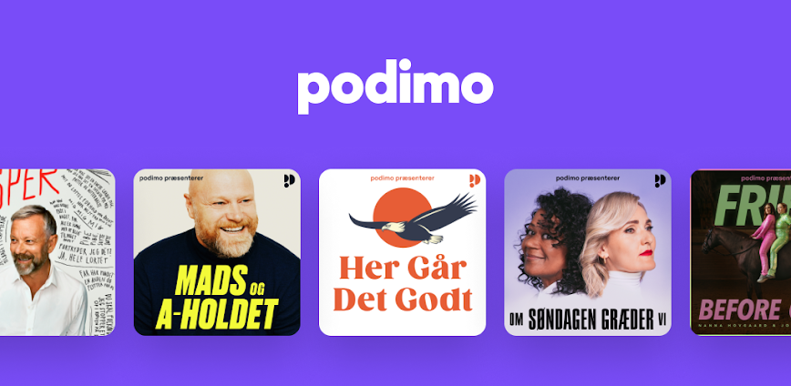 Podimo – Podcasts & Audiobooks