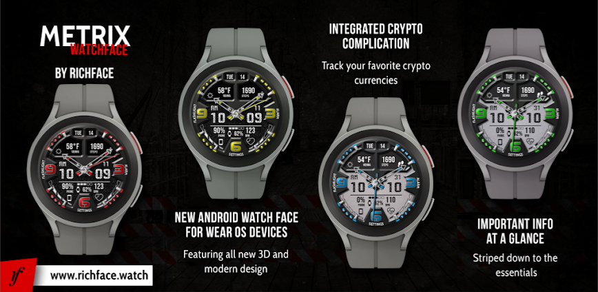 Metrix Watch Face