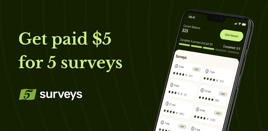 Five Surveys – Earn Money Fast
