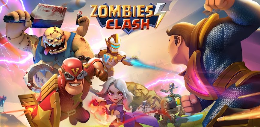 Zombies Clash: Superheroes War