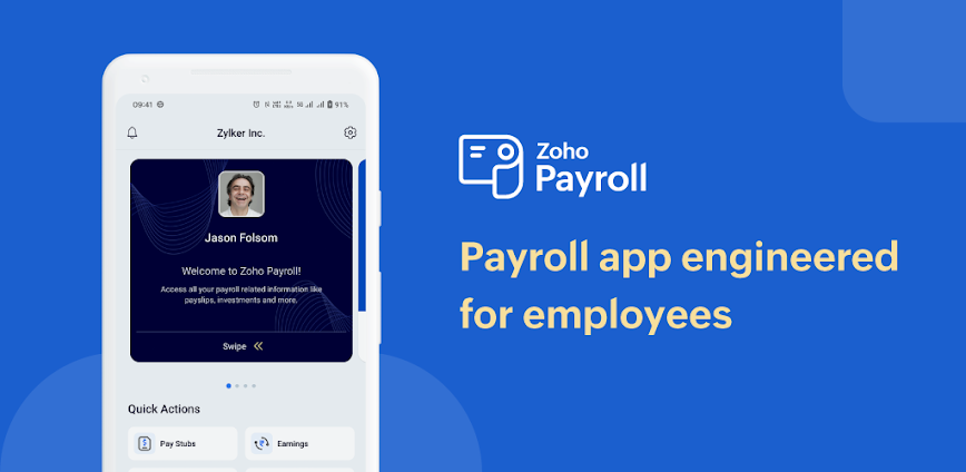 Employee Portal – Zoho Payroll