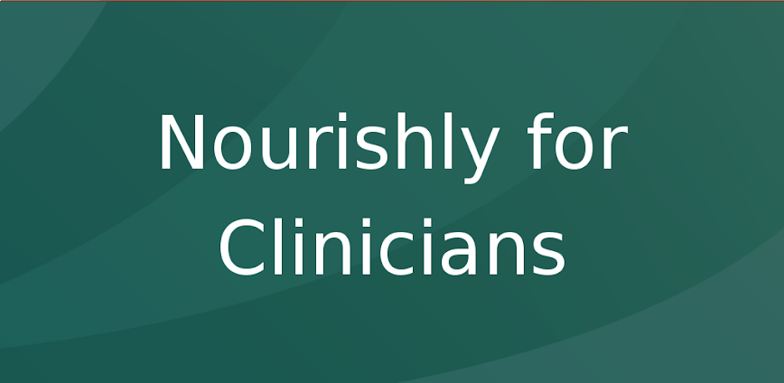 Nourishly for Clinicians