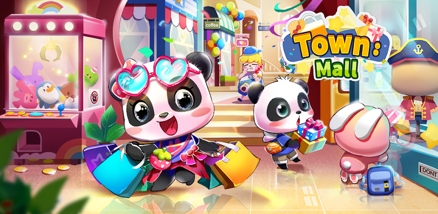 Baby Panda's Town: Mall