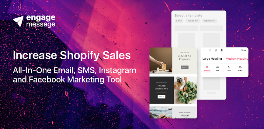Email SMS Marketing for Shop