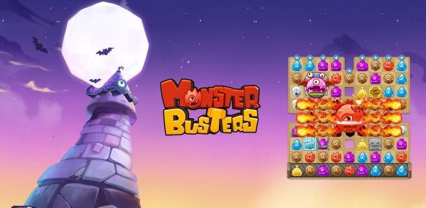 MonsterBusters: Match 3 Puzzle