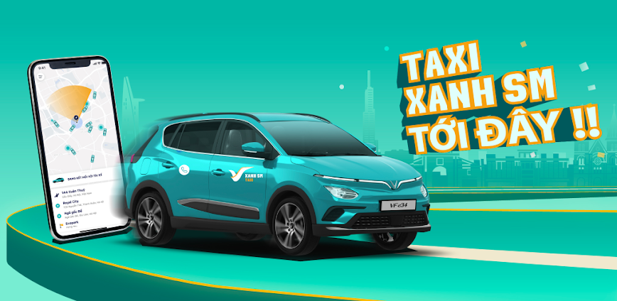 Xanh SM: Book EV rides