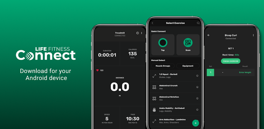 Life Fitness Connect App