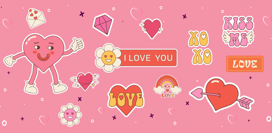 Love Stickers – WASticker