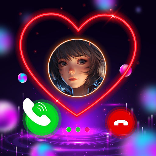 Color Phone Call Screen Theme