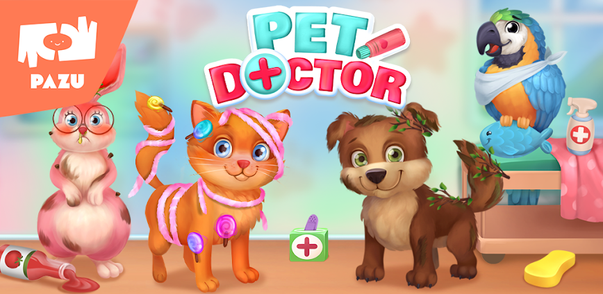 Pet Doctor Care games for kids