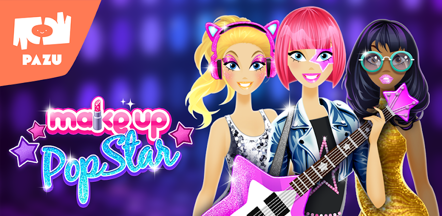 Makeup girls star dress up
