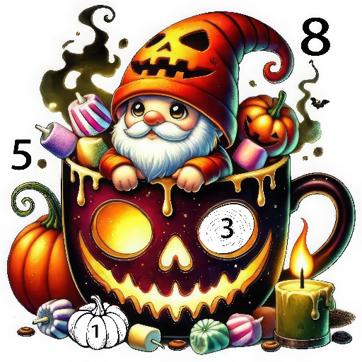 Fairytale Color by number game